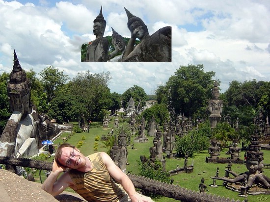 2434a- reclining little deities