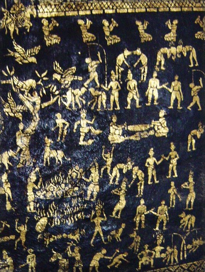 2517- kings used to sin in gold -- images from hell