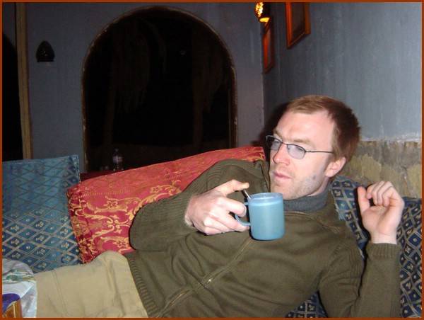 1051 - having hot lemonade @ Shark's.JPG
