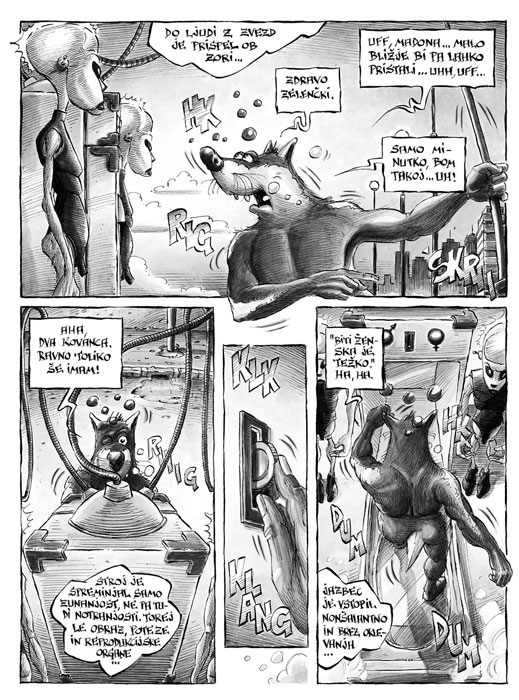 Jazbec in ostali
                  svet / The Badger and the rest of the world