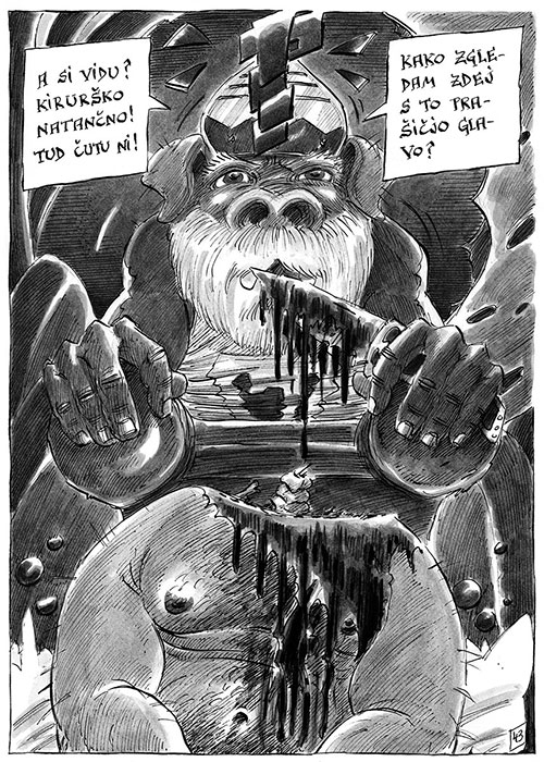 Jazbec in otok mrtvih / The Badger and the Island
                  of the Dead of the world