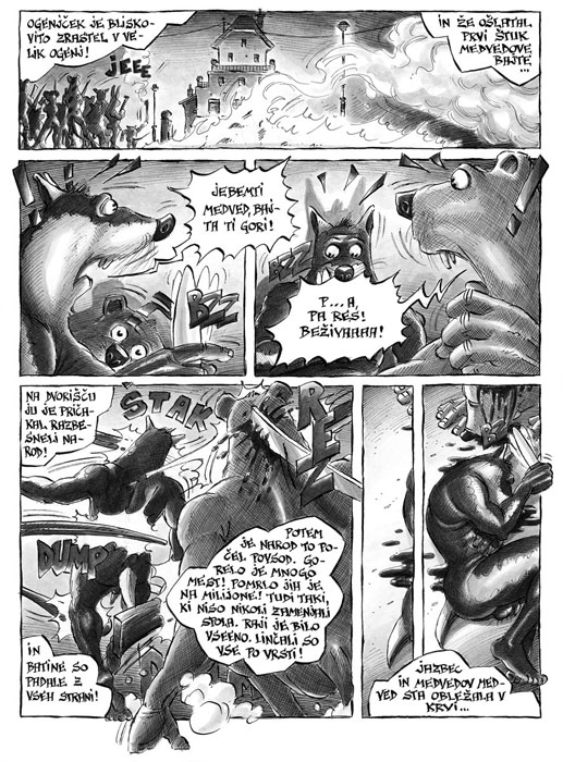 Jazbec in ostali
                  svet / The Badger and the rest of the world