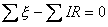 summation(EMF) - summation(IR) = 0