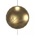 Rotational Inertia for Solid Sphere About Any Diameter VRML Model