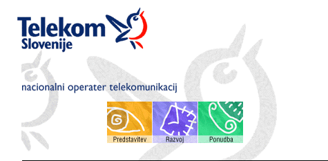 Telekom Slovenije - nacionalni operater telekomunikacij