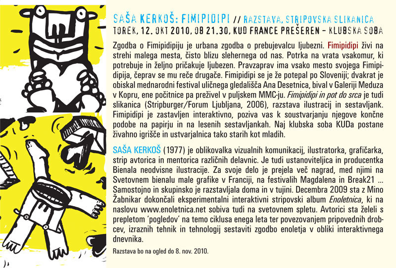 V poduk in razvedrilo / Sasa Kerkos: Fimipidipi