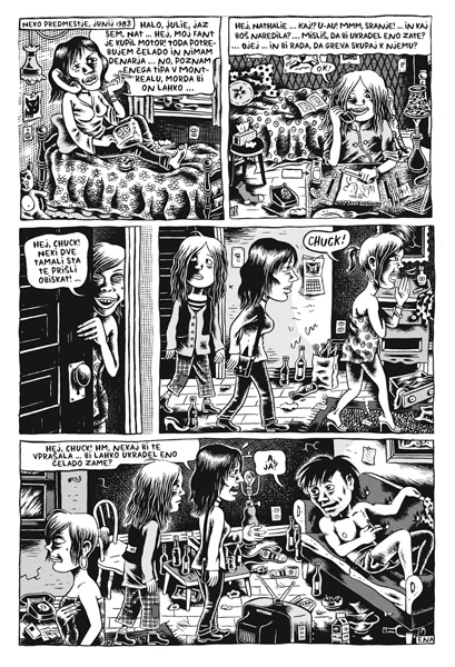 Julie Doucet: Moj
                      newyorški dnevnik