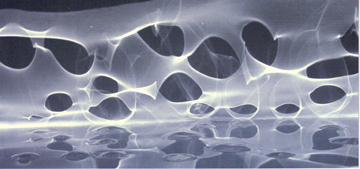 U. Berlot: Reflection, detail, 2002